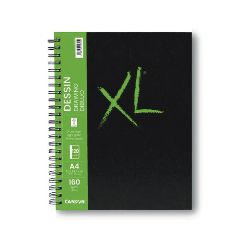 Canson Art Books Xl Dessin 160Gsm A4 120 Page  