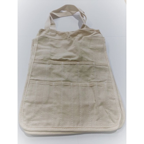 Canvas Carry Bag With Brush Compartments