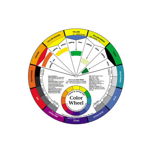 Colour Wheel For Artists 23Cm