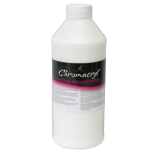 Chromacryl Painting Medium And Varnish 1 Litre
