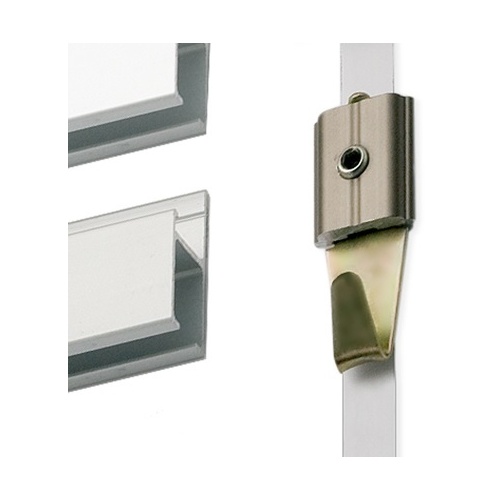 Gallery Hanging System Clear Tape Hooks Packet Of 10