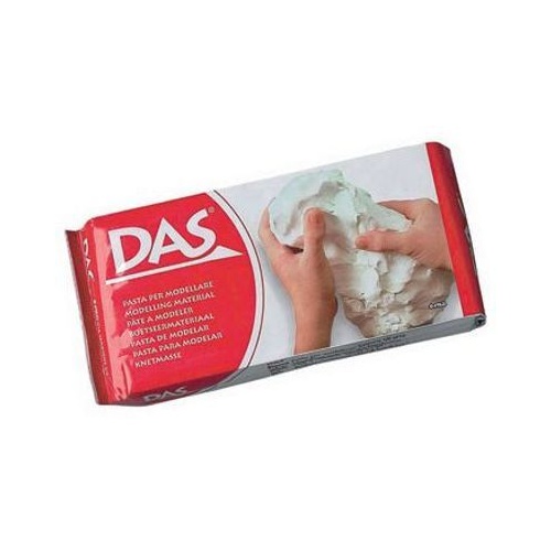 Das Air Drying Modelling Clay 1Kg Block Of White