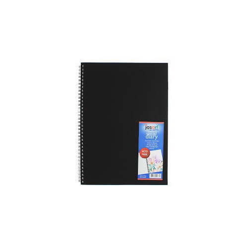 Visual Art Diary Sketch & Write A4 60 Alternate Lined & Blank Sheets