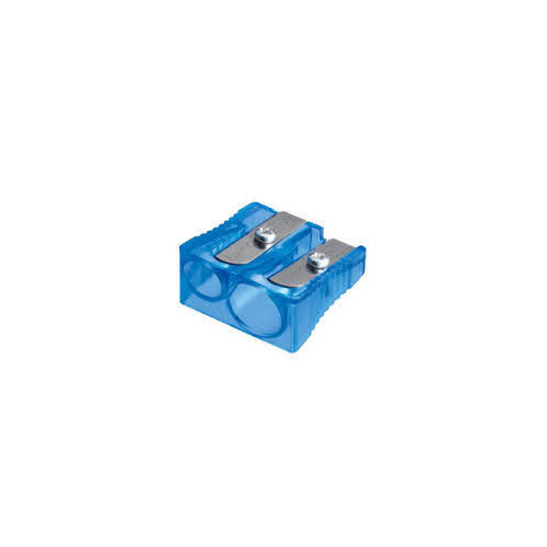 Double Hole Plastic Pencil Sharpener Box 24