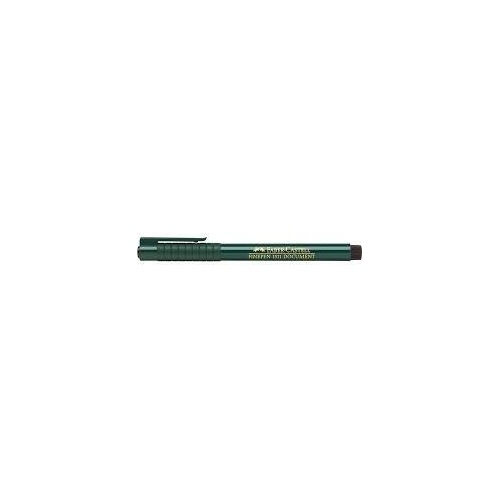 Faber-Castell Finepen 1511, Document Proof Ink, Steel Protected Tip, Black Only Single