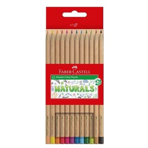 Faber-Castell Naturals Colour Pencils Set Of 12