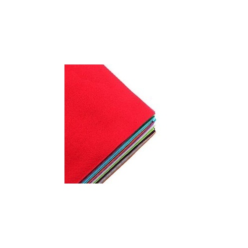Acrylic Felt Squares A4 Packet Of 48 Assorted Colours