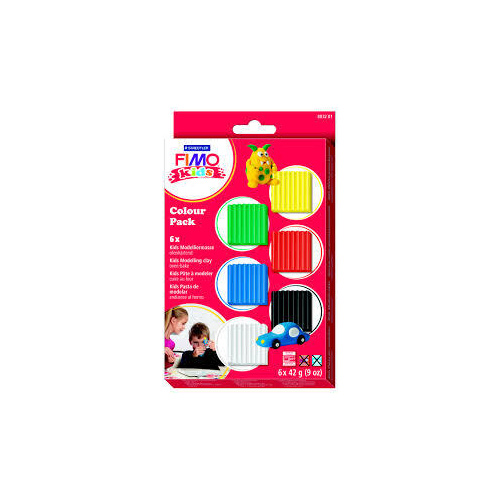 Fimo Kids Starter Set Of 6 X 42G Blocks