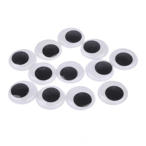 Goggle Eyes 15Mm Packet Of 100
