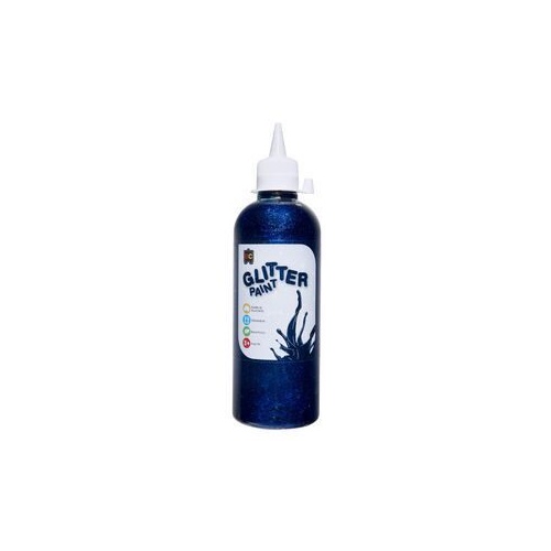 Educational Colours Glitter Paint 500Ml Blue