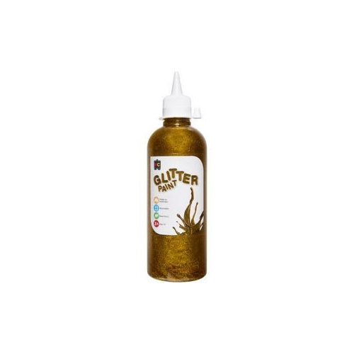 Educational Colours Glitter Paint 500Ml Gold