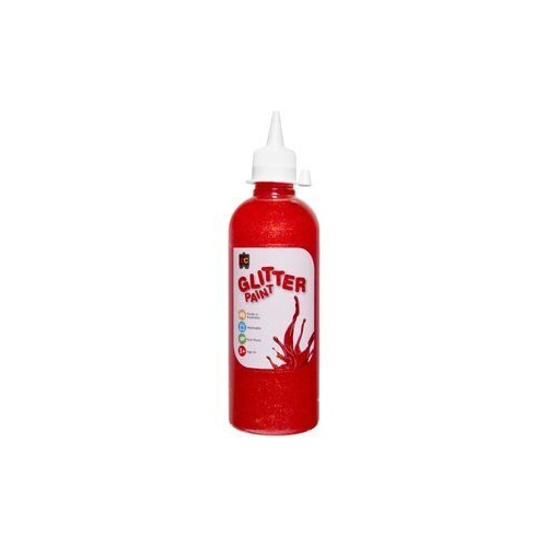 Educational Colours Glitter Paint 500Ml Pink