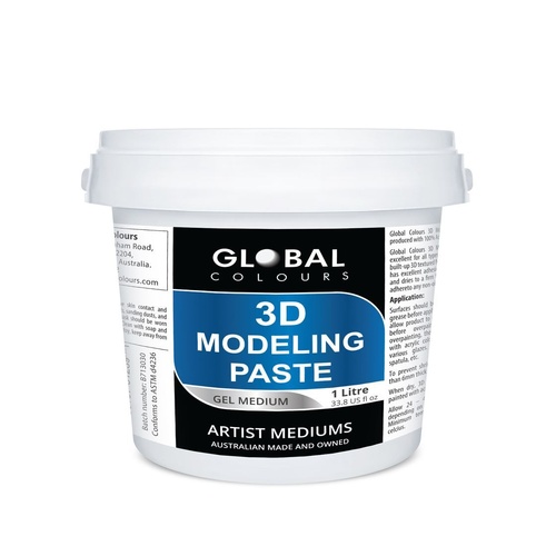 Global 3D Modelling Paste 1 Litre