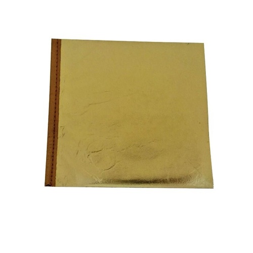Imitation Gold Leaf 14 X 14Cm Packet Of 25 Sheets
