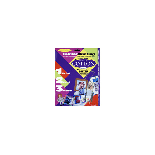 Jacquard Print On Cotton A4 Packet Of 10 Sheets Suitable For Inkjet Printers
