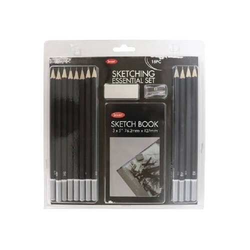 Jasart Essential Sketching Set Of 15