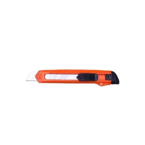 Craft Knife Large Plastic Handle, Metal Frame, Rachet Slide Locking Device #130