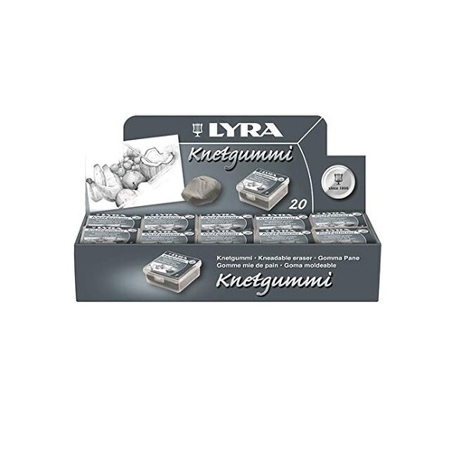 Lyra Kneadable Eraser Cardboard Display 20 Pcs