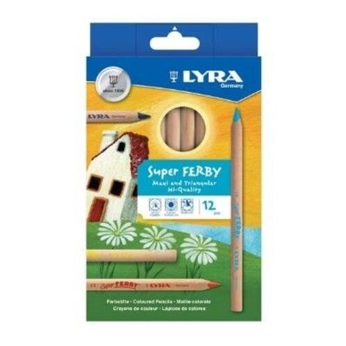 Lyra Super Ferby Unlacquered Hangable Cardboard Box 12 Pcs