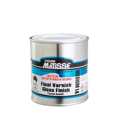 Matisse Hi Gloss Turps Based Varnish 250Ml
