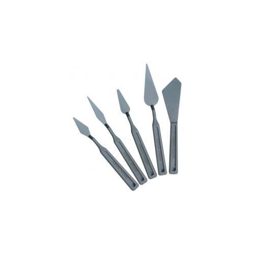 Matisse Painting Knife Set Of 6 Assorted. Unsurpased Spring And Response When Handling Thick Heavy Bodied Paints.