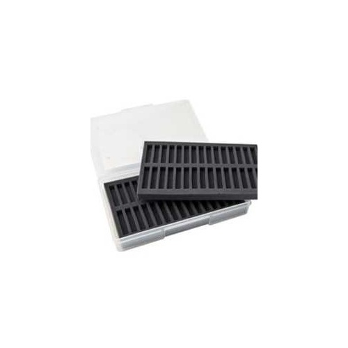 Neef Empty Plastic Pastel Box With Foam Inserts Holds 60 Pastels
