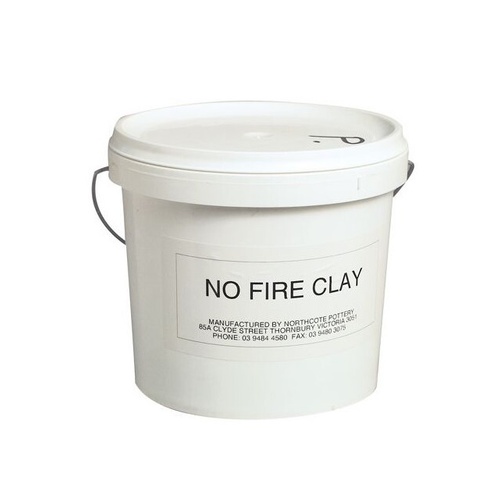 Northcote No Fire Clay White 4L Bucket
