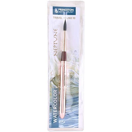 Princeton Neptune Synthetic Short Handle Travel Round Size 4