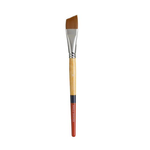 Princeton Snap Synthetic Gold Short Handle Angle Shader Sz 1/4In