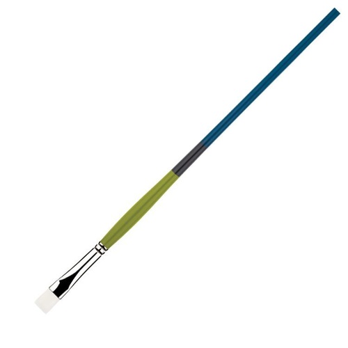 Princeton Snap Synthetic White Long Handle Angle Bright Size 10