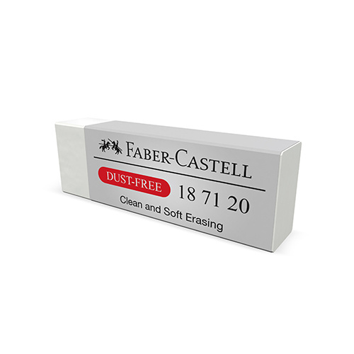 Faber-Castell Pvc Free Plastic Erasers Large Box Of 20