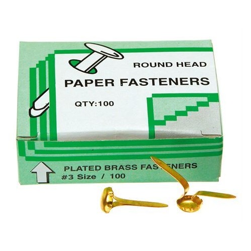 Paper Fastners 19Mm Packet Of 100