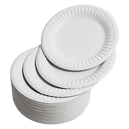 Paper Plates White 230Mm Packet Of 50