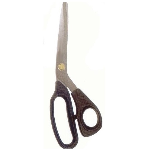 Scissors Dress Makers 210Mm Black Rubber Handles, Quality Stainless Steel Blades.