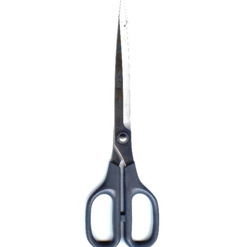 Scissors Z 230Mm Black Plastic Handles With Quality Stainless Steel Handles