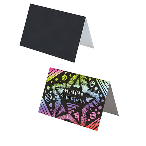 Scratch Art Cards Pkt Of 30 Plus Tools