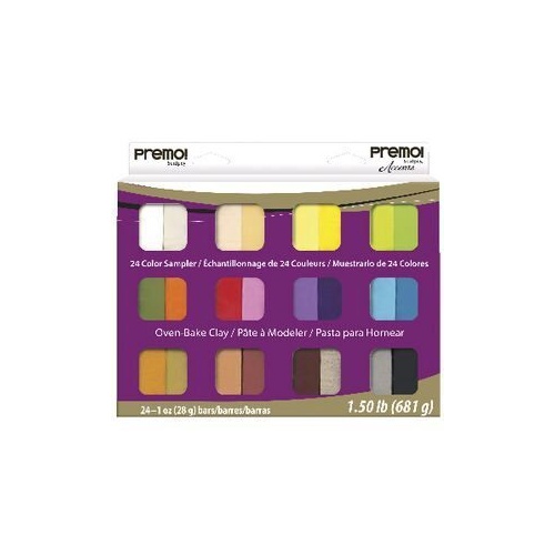Sculpey Sampler Set Pkt Of 30 Half Blocks