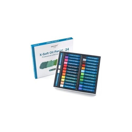 Sino Professional Artist Extra-Soft Oil Pastel Set Of 26