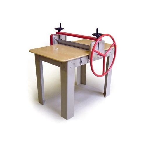 Clay Slab Roller On Stand Powder Coated Steel Bed Size 760 X 1200Mm