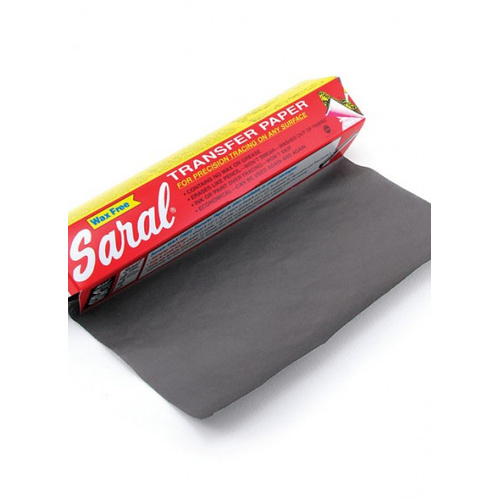 Saral Transfer Paper 305Mm X 3.6 Metre Roll Black
