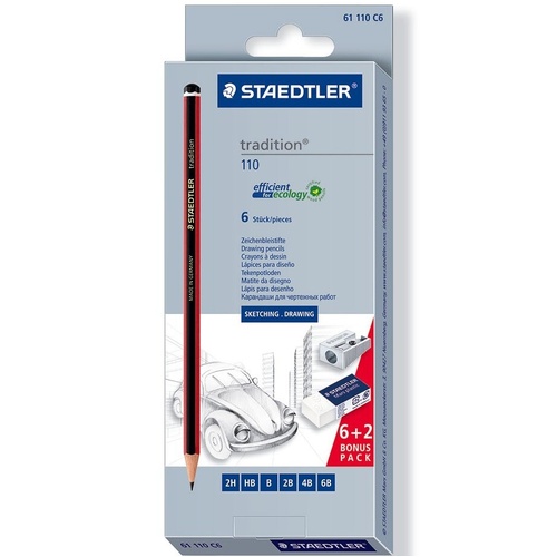 Staedtler Tradition Sketching Set Of 6