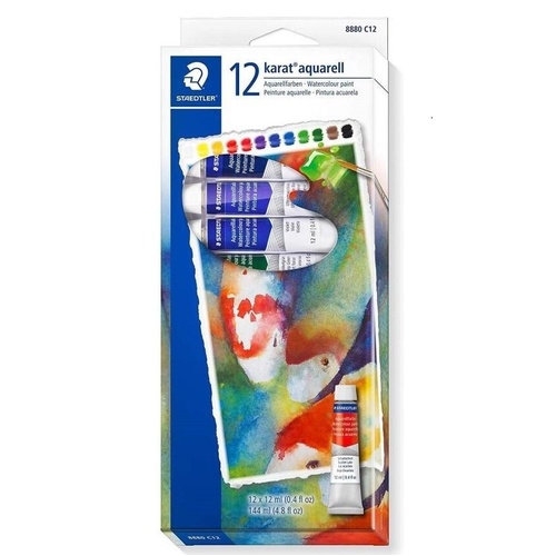 Staedtler Watercolour Paint Tubes Set Of 12