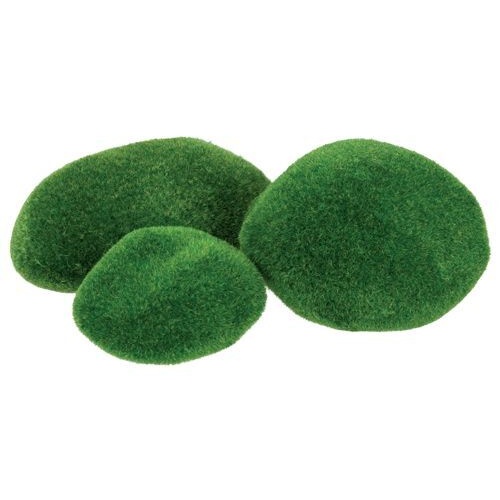 Textured Stones Mossy Packet Of 5 Assorted Sizes