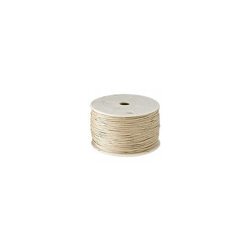 Waxed Cotton Beading Thread Natural1Mm X 100Mtrs.
