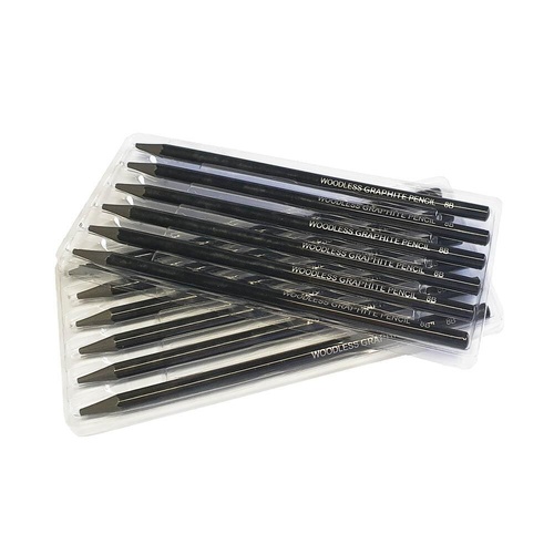 Woodless Graphite Pencils Box Of 12 2B 